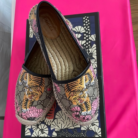 Gucci - Tiger Espadrilles size 39 - Picture 1 of 3